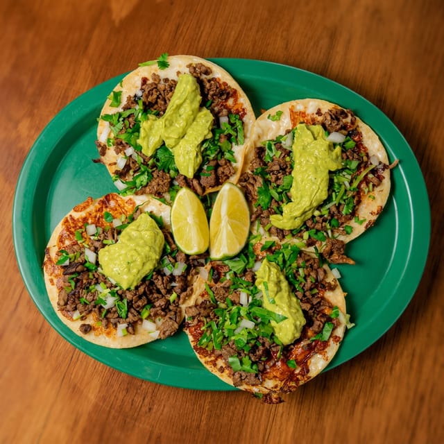 Quesa Corn Tacos.